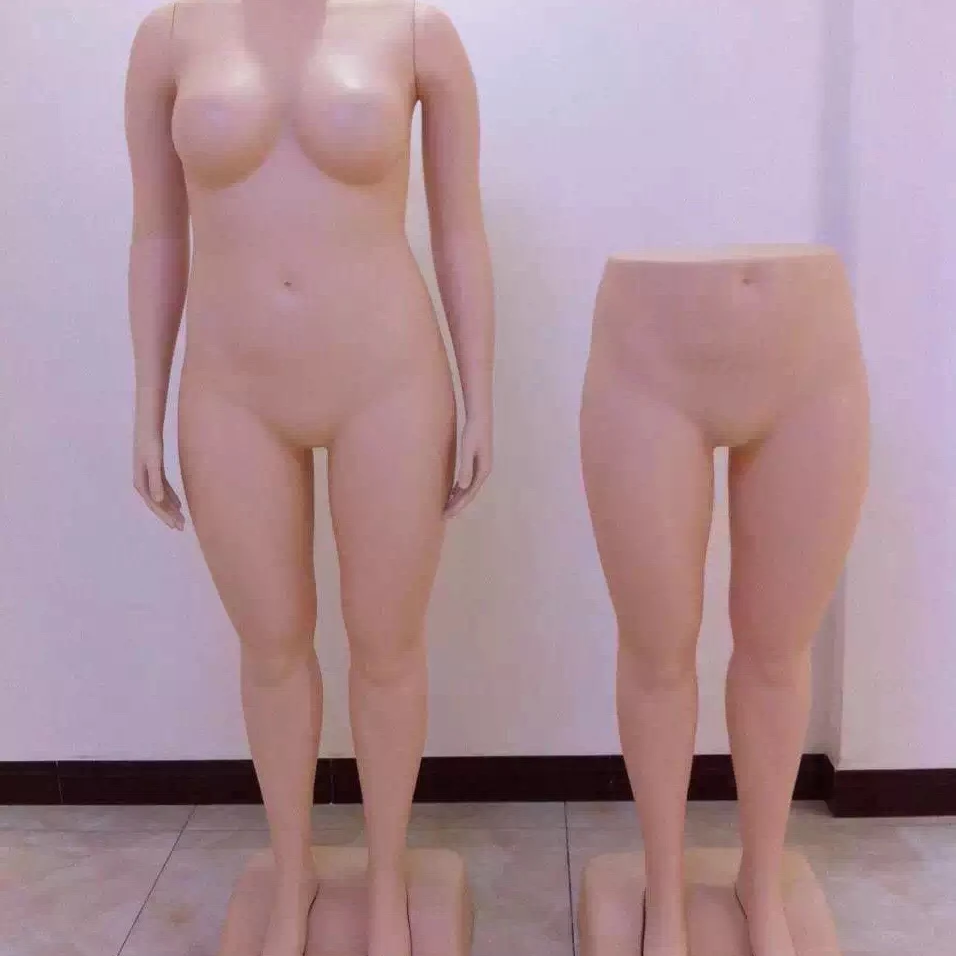 Fat Female Mannequin Plus Size Flesh Tone  Big Breast Model mannequin