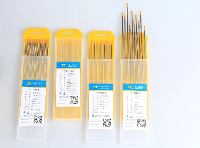 
2.0mm*175mm WL20 Tungsten Welding Electrodes 