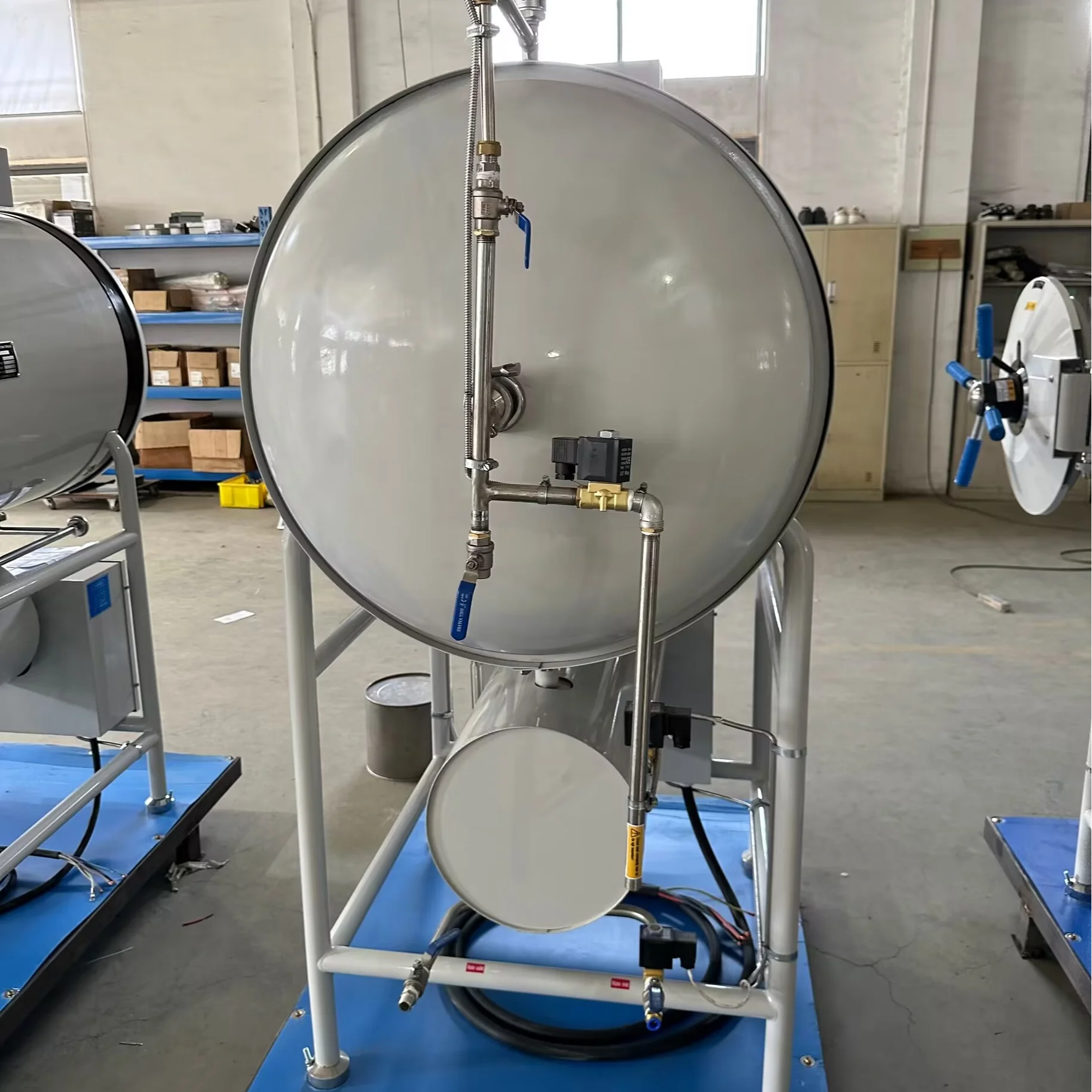 Horizontal Counter Pressure Sterilizer Retort Autoclave 200 300 400 500 Liter Sterilizer Autoclave for Canned Food