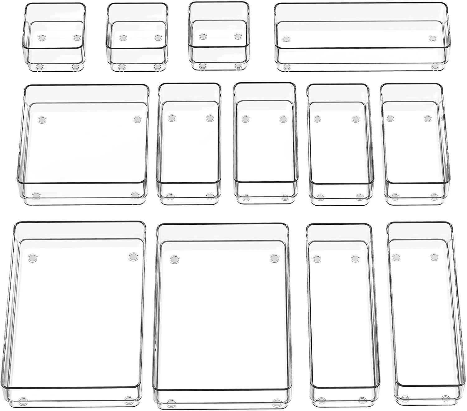 Настольные Ящики для хранения разделители ящики органайзер пластиковые штабелируемые