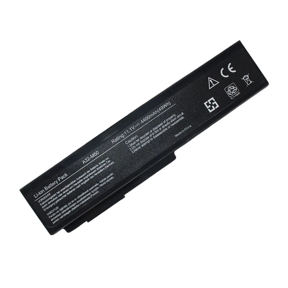 Strength Factory Laptop Battery For Asus M50Sa Series M50Sr M50Sv battery A32-M50  A33-M50 A32-X64 A32-N61