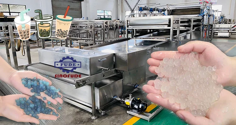 high speed Bubble Tea Mango Popping Boba 3.4kg Forming Machine- Best Taiwan Pop Boba Pearl Making Machine