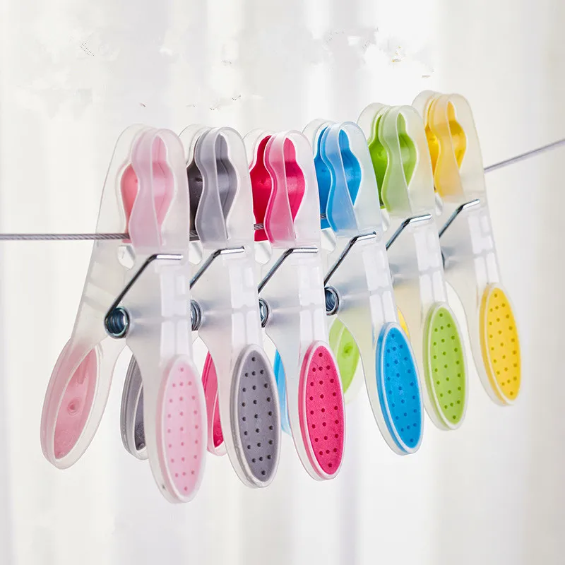 12pcs 24pcs Plastic Clothes Pins Clothes Pins Storage Organizer Quilt Towel Clips Spring Clips Color Plastic Clothes Pegs