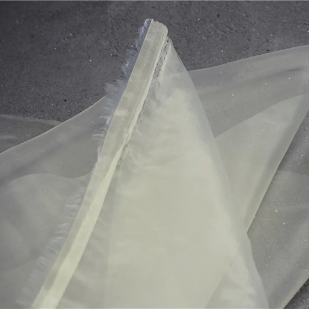 Best price fancy design cream-colored girl dress organza tulle fabric