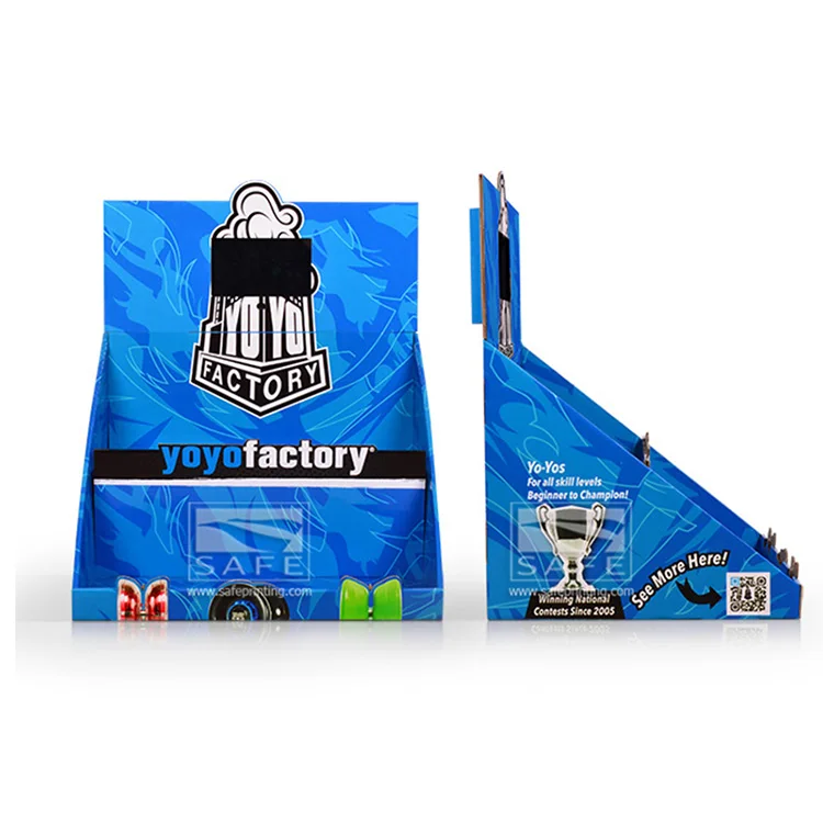 Pop cardboard small carton cdu countertop counter top pdq display boxes,point of sale display box