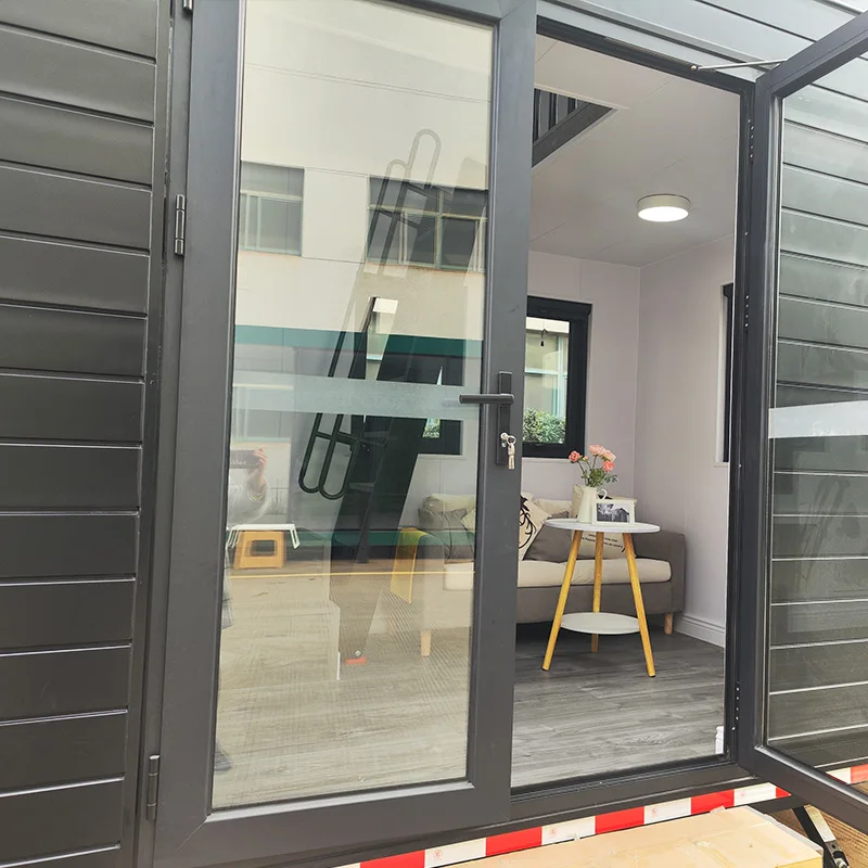 Ready to Ship Mobile Tiny House with Trailer for Camping/Resort/Garden Studio/Home Office