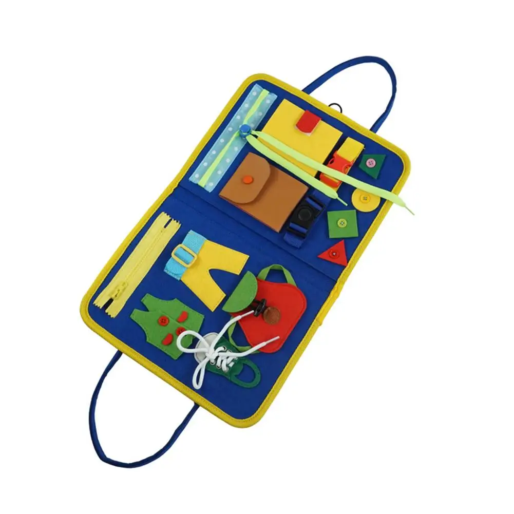  Toddler Busy Board Basic Skills Learning Activity Educational Montessori Toys For Children