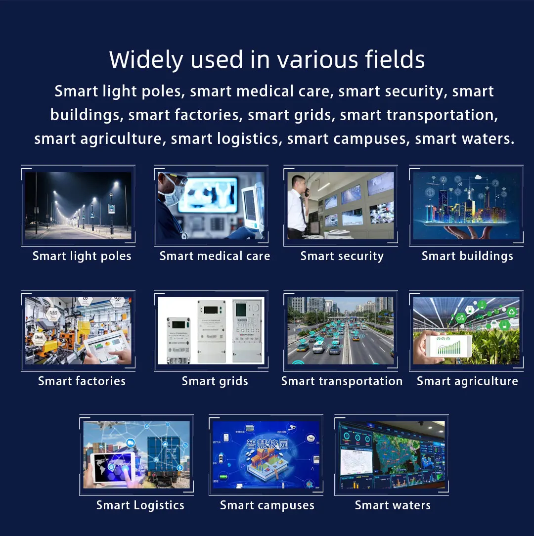 QYLink5004 WiFi 4G Lora Rs485 Ethernet Modbus Rtu IoT Gateway support remote maintenance