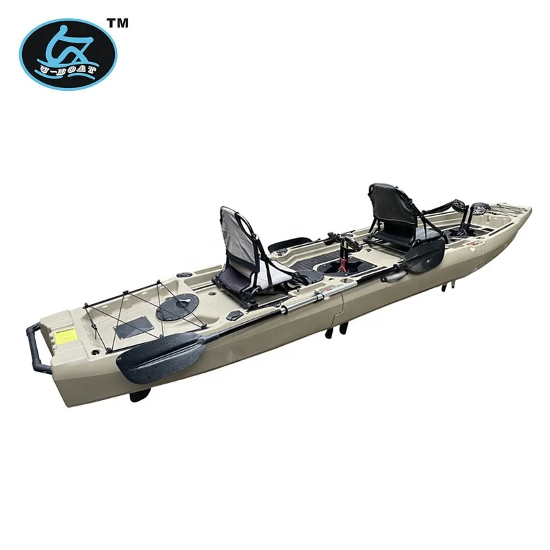 2024 U-boat Wholesale detachable foot pedal drive fishing kayak racing boat motor electric canoe for sale