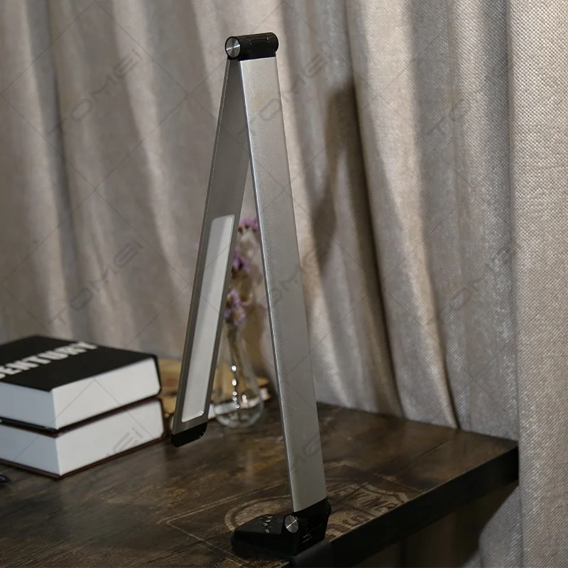 Adjustable USB 12W MA70E Led Study Reading Table Lamp Step Dimming  Led Desk Light Touch Control with Clip and Adapter