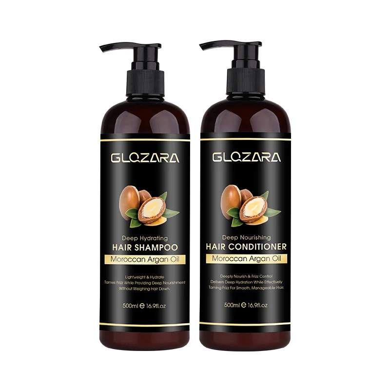 Private Label Professional Organic Unisex Hair Care Strengthening Shampoos Anti Dandruff Oily Moroccan Argan Oil Hair Shampoo