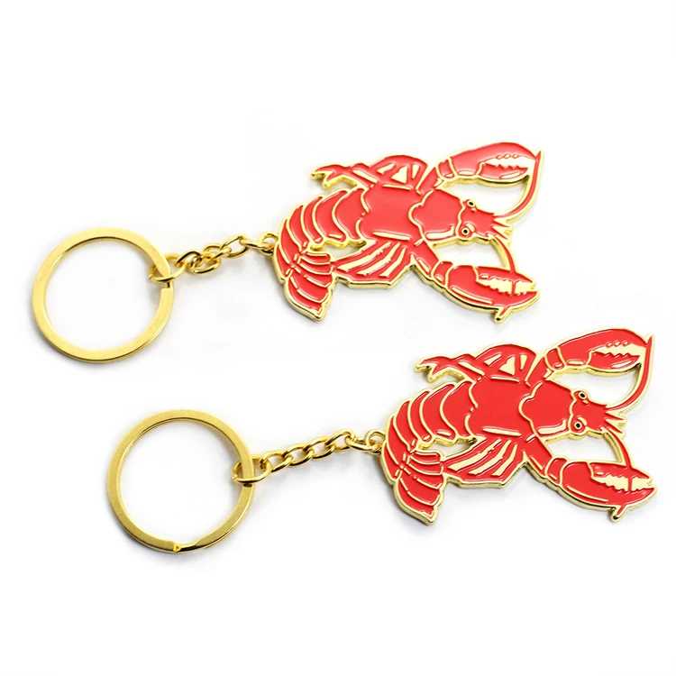 China Manufacturers Zinc Alloy Iron Metal Custom Personalized Soft Hard Enamel Keychains