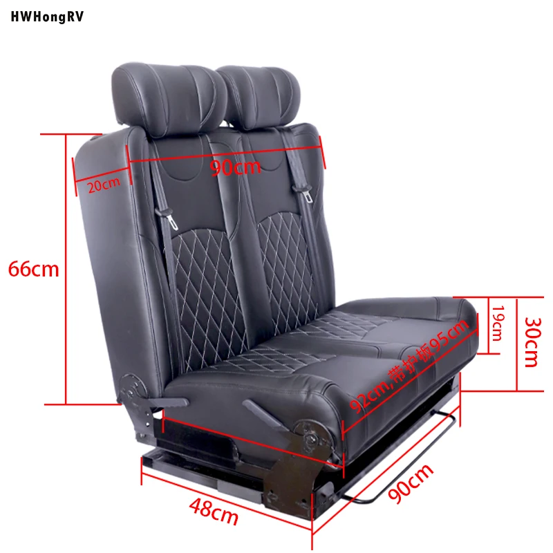HWHongRV Campervan and Motorhomes seats bed solutions Camper van Folding Bed Seat
