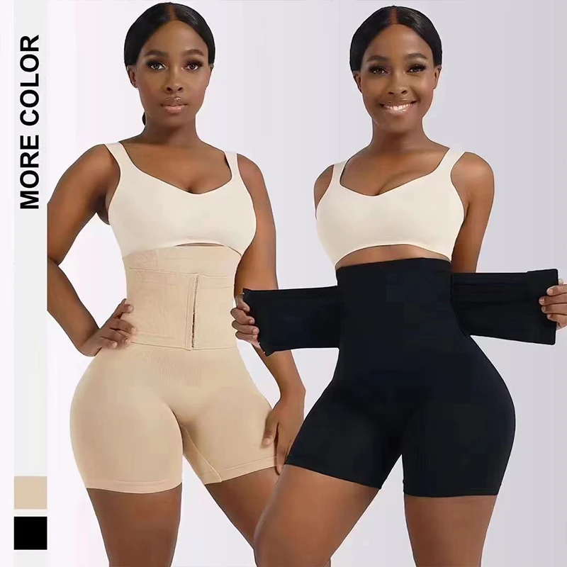Women body shaper fajas colombianas post surgery Bodysuit Tummy Control Waist Trainer Body Shaper girdle