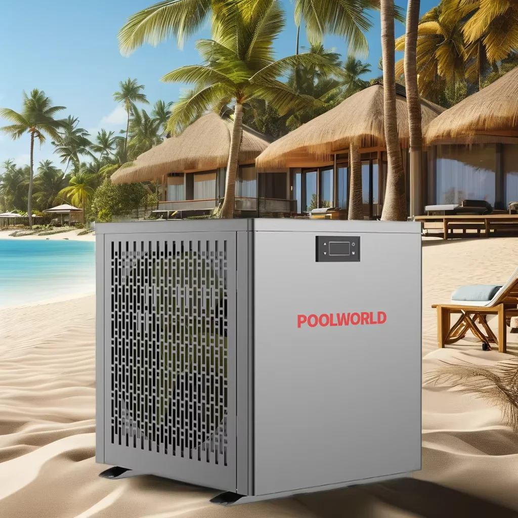 POOL WORLD Pools Swimming Outdoor Wifi Control Heat Pump Pool Equipment with Free Accessories
