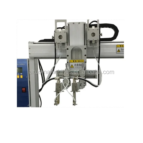 Automatic 5 axis soldering robot PCB COF package drawing welding machine