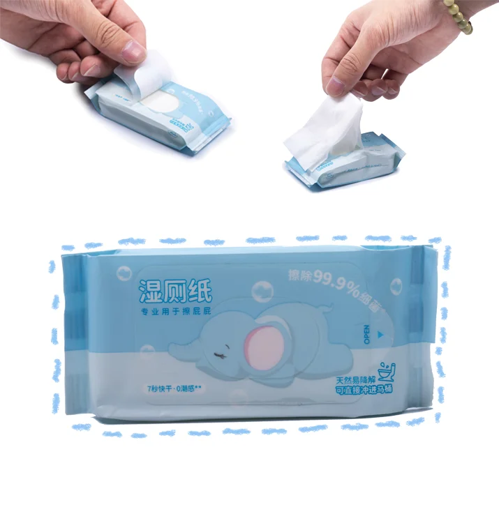 Небольшие портативные влажные салфетки нового дизайна, многофункциональные нетканые спиртовые чистящие салфетки для лица и рта