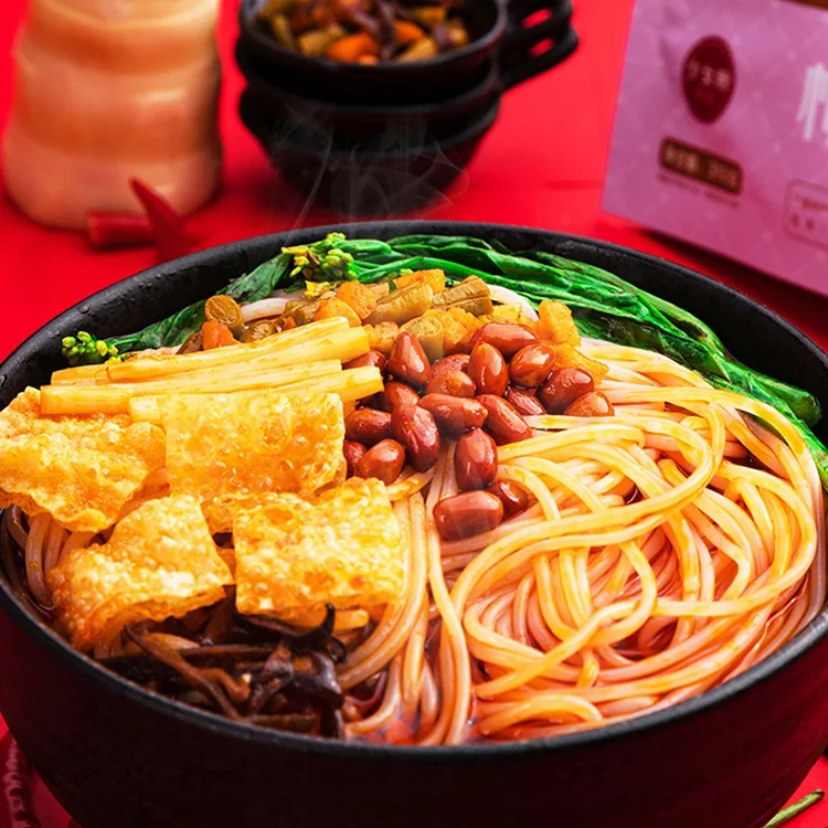 Snail powder genuine Guangxi Liuzhou rice flour snail powder 300g * 5 specialty instant cooking screw powder