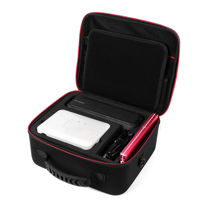 Custom Portable Travel Hard shell Projector diascope kit protective package EVA case storage carrying case box