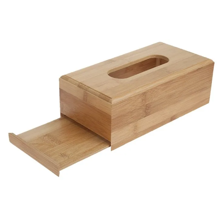 
Environmentally friendly solid wood napkin container napkin holder handmade tissue box 