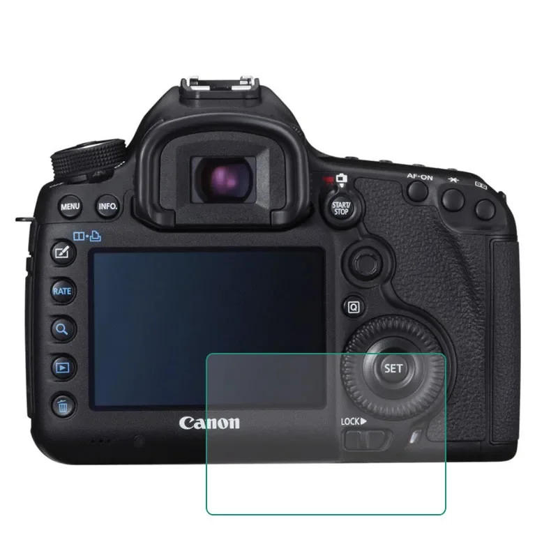 Tempered Glass Protector for Canon EOS 5D Mark III IV 5DsR Camera Screen Film