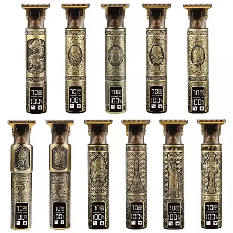 OEM RTS красочная профессиональная перезаряжаемая электрическая машинка для стрижки волос триммер парикмахерские машинки