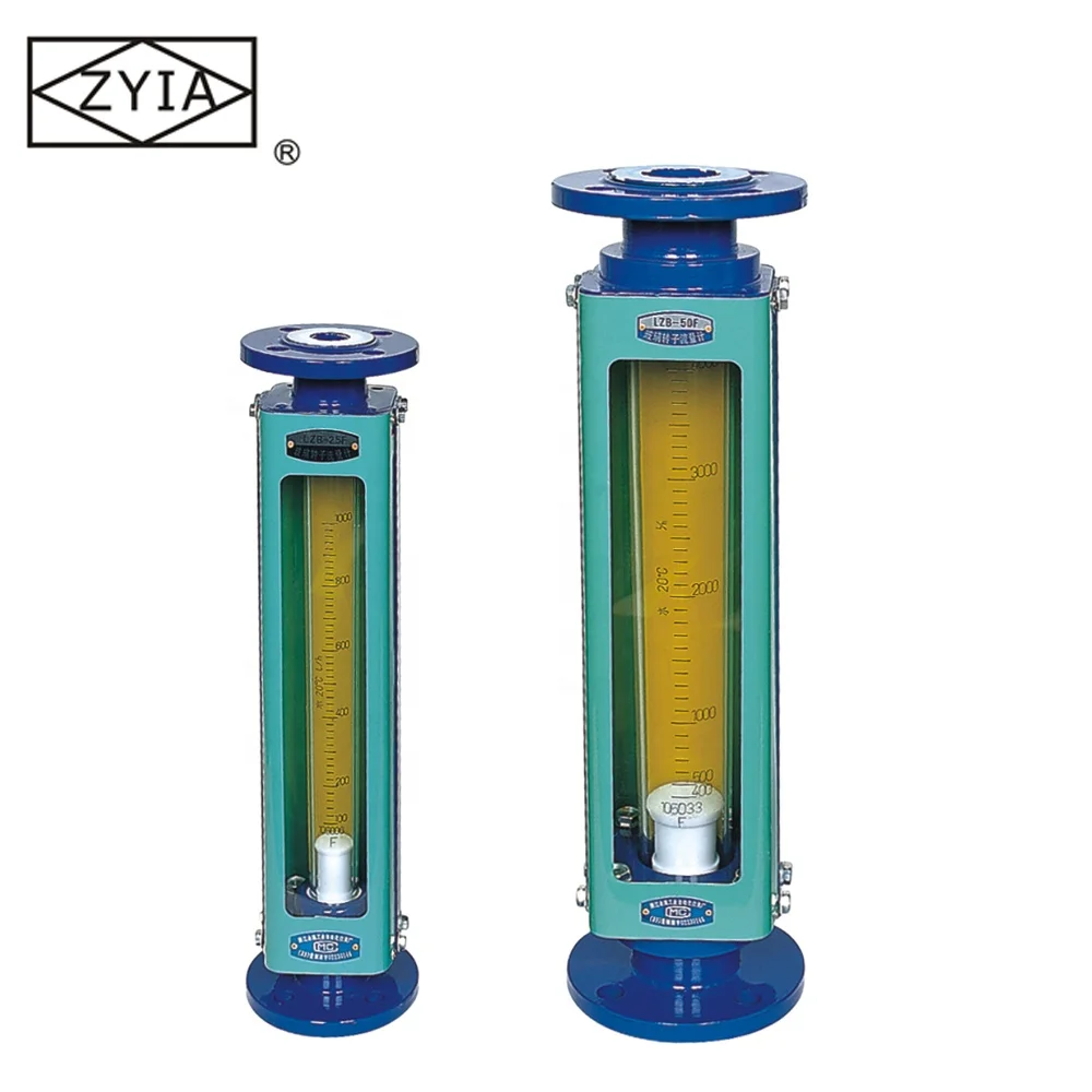 China manufacturer supply flange type stainless steel salt water flow meter  and  glass rotameter