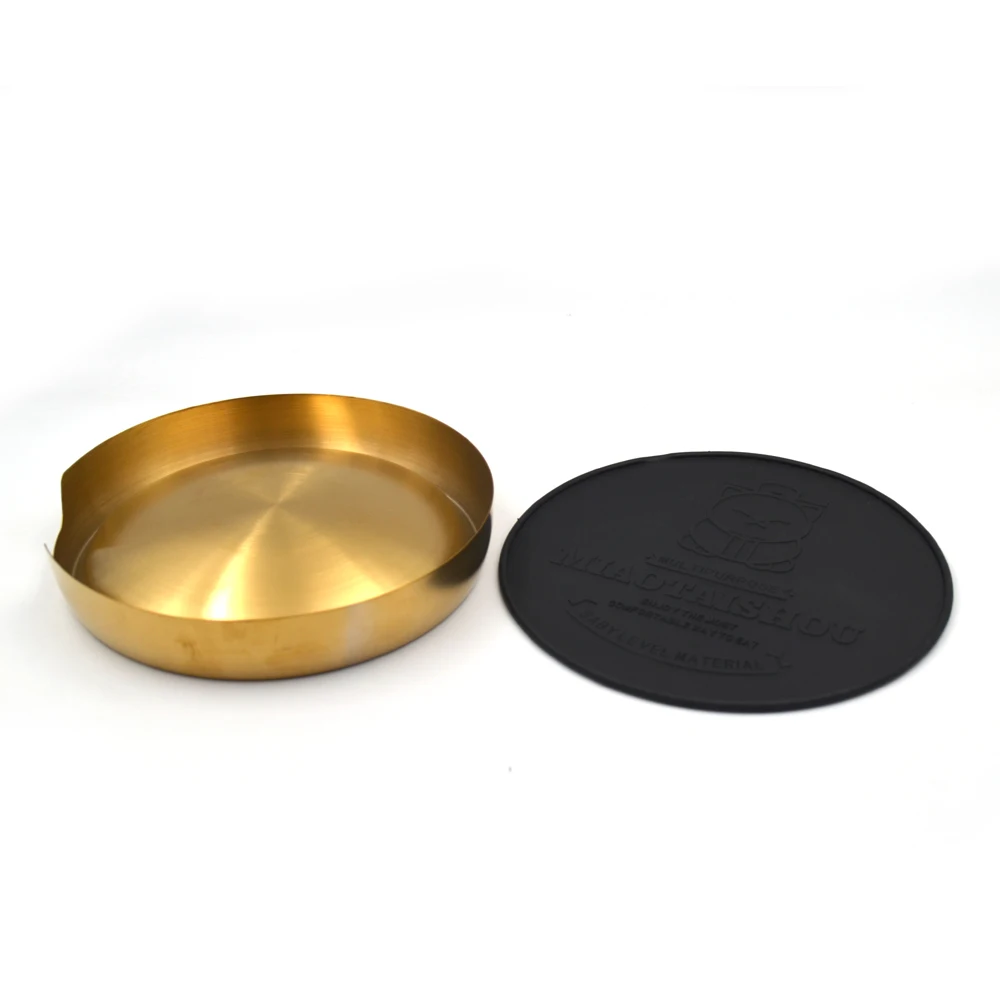 Stainless steel pet bowl shallow mouth neck guard food basin to prevent upset cat  water bowl cat food