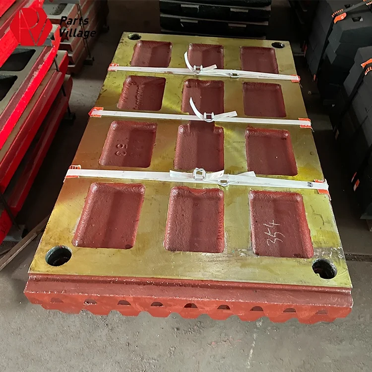 High performance professional manufacturer price jaw stone crusher parts jaw plate