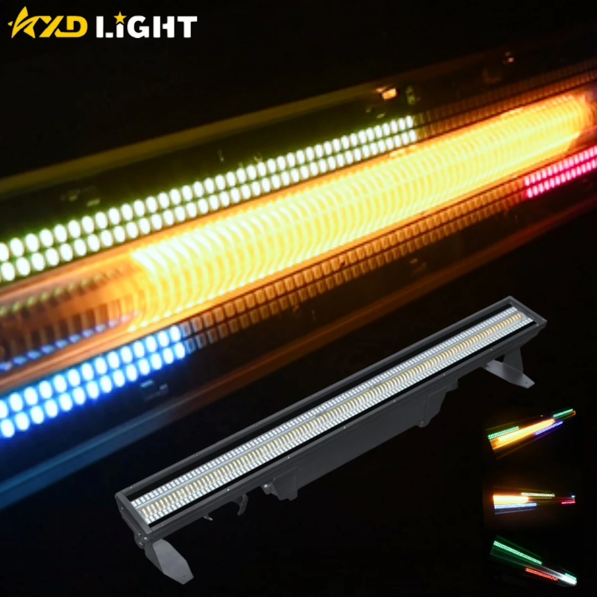 KXD Outdoor LED Disco Strobe Light Bar Cool Warm White 2IN1 RGB Frost Dynamic Club Pub DJ Party Show Waterproof LED Stage Lights