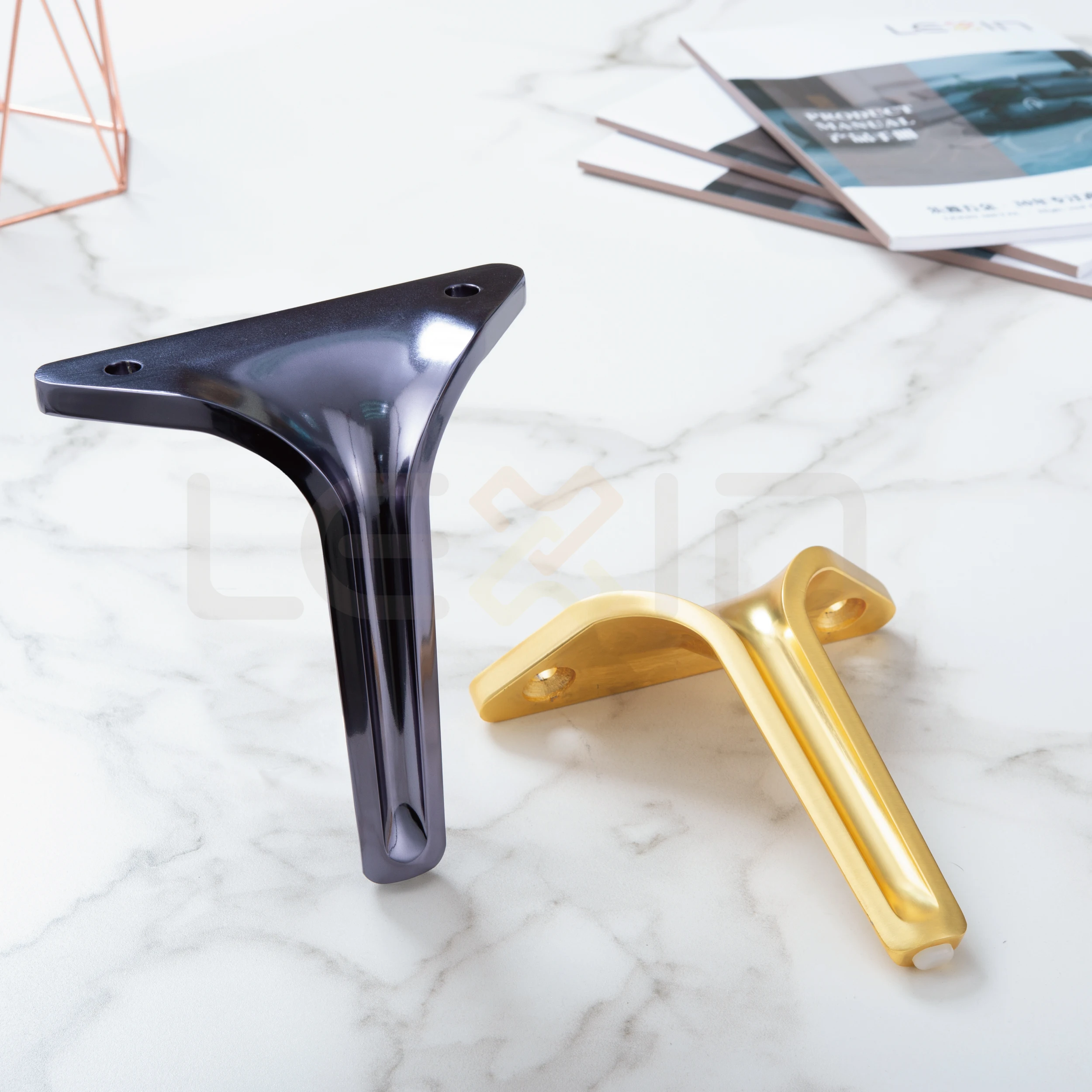 Новое поступление, роскошные современные золотые ножки мебели, фурнитура, аксессуары, металлические ножки для дивана