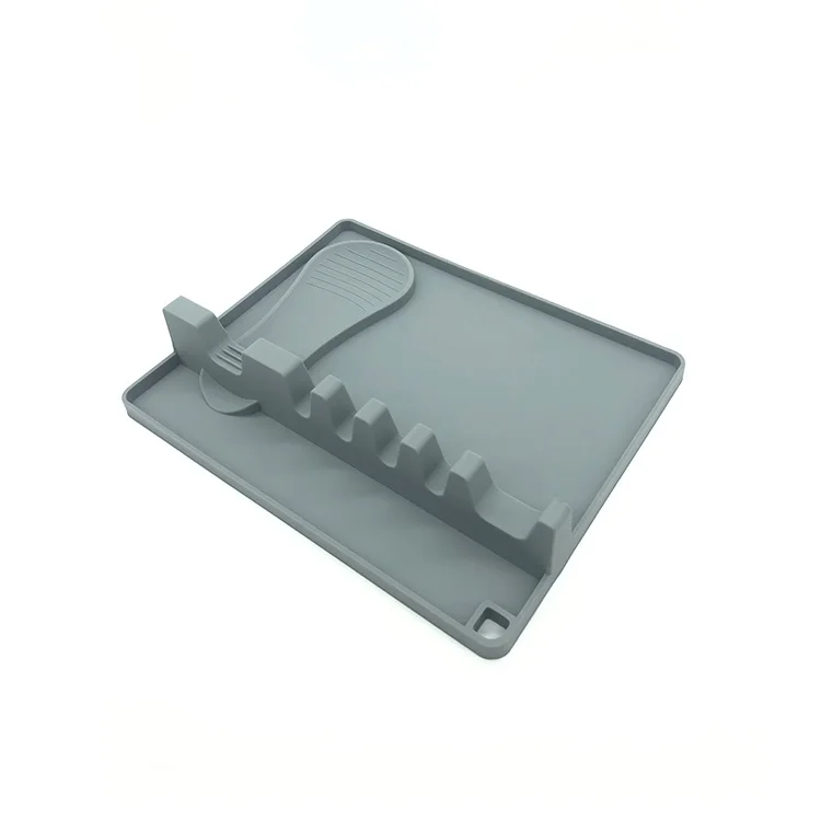 High quality factory price kitchen cooking tool spatula holder silicone utensil rest