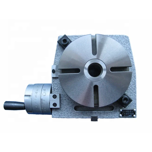 
TSL Series Hor.&Vert.4th axis motorized CNC milling machine rotary table 