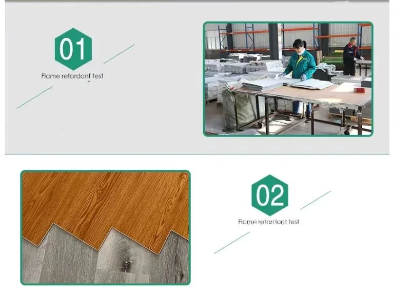 Waterproof SPC Floor: 100% Eco-Friendly and Fireproof Vinyl Tiles