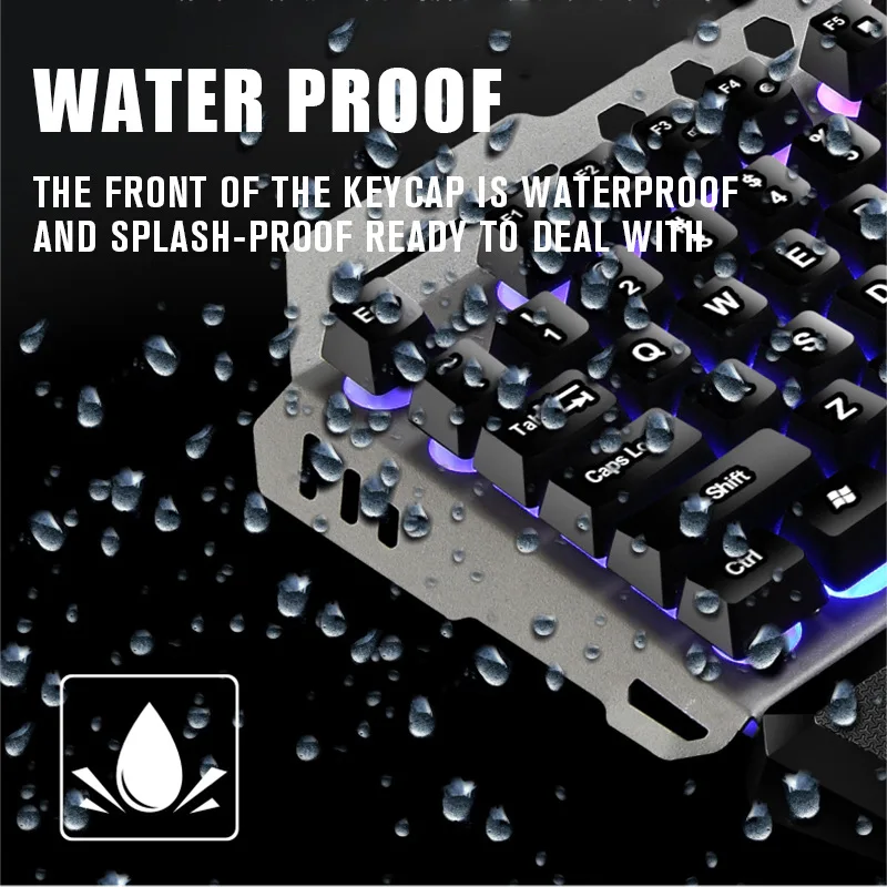 Best Sell Desktop 104 Keys With Hand Rest Waterproof Mechanical Gaming Keyboard