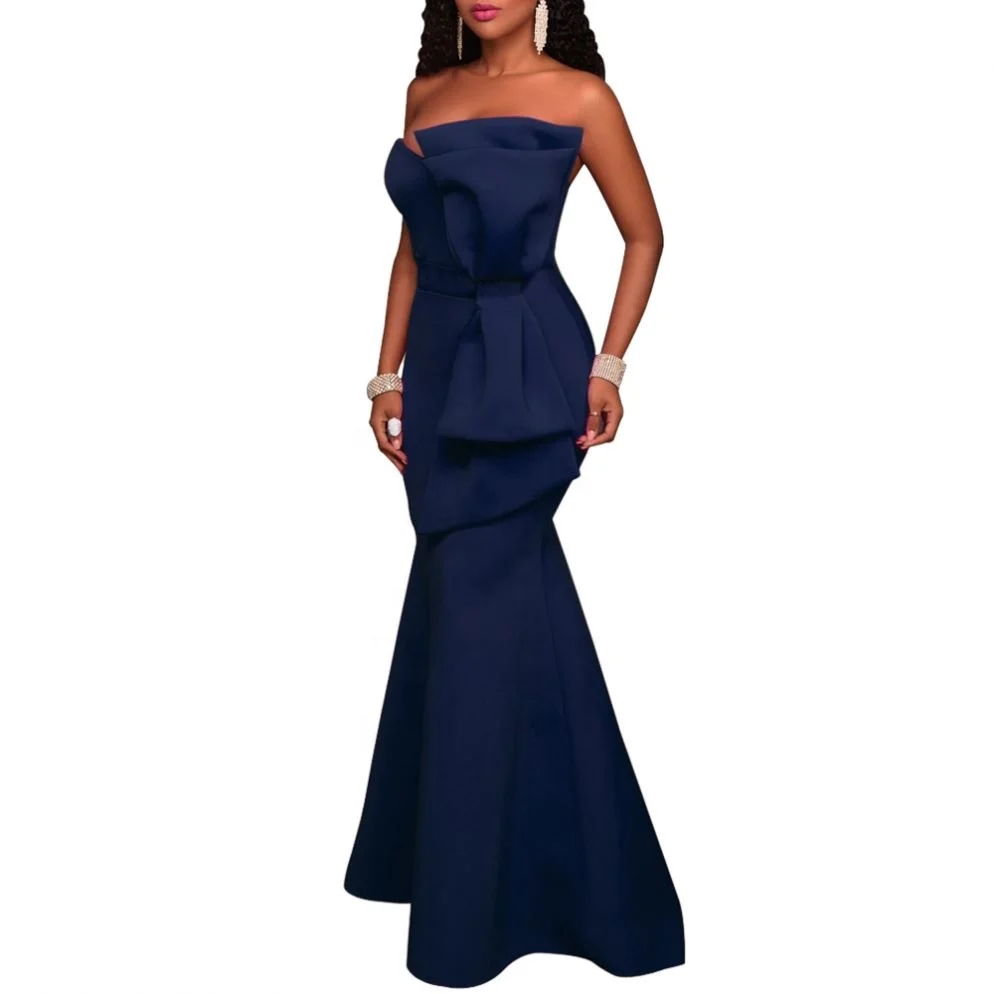 
Elegent Western Long Evening Dresses Ladies Party Wear Gown For Girls 