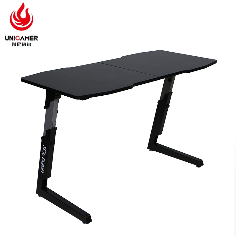 Hot Selling Product Rgb Gaming Desk Adjustable Height Good Quality Custom Home Computer Gaming Desk Chairs
