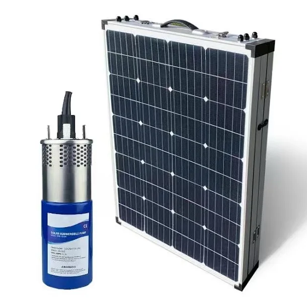 China 4' 24V 12LPM BLDC Submersible Deep Well Water Pump Solar Battery System for Pool Watering
