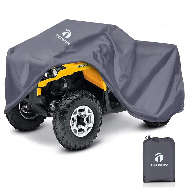 Премиум 420D оксфордская ткань защита от воды УФ-ветер четырехъядерный чехол для Can-am Suzuki Kawasaki Honda