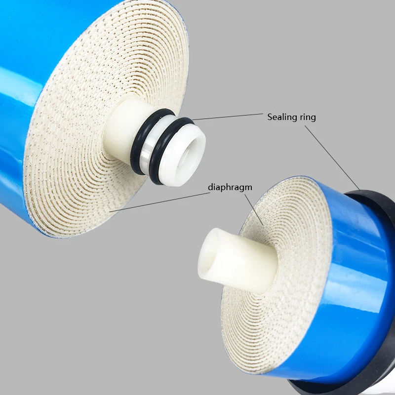 Hot selling 0.0001micron 75 gpd -100 gpd reverse osmosis membrane water filter element water purifier machine with long life