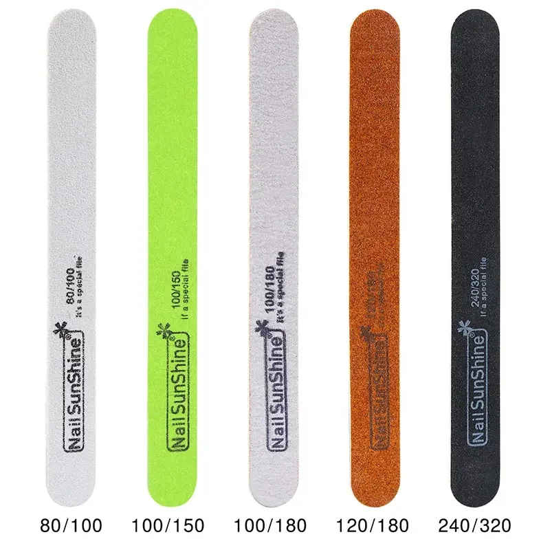 Different Shape Nail File Professional Manicure Tools For Poly Nail Extension Gel and Acrylic Nails Tools Suit for Home Salon