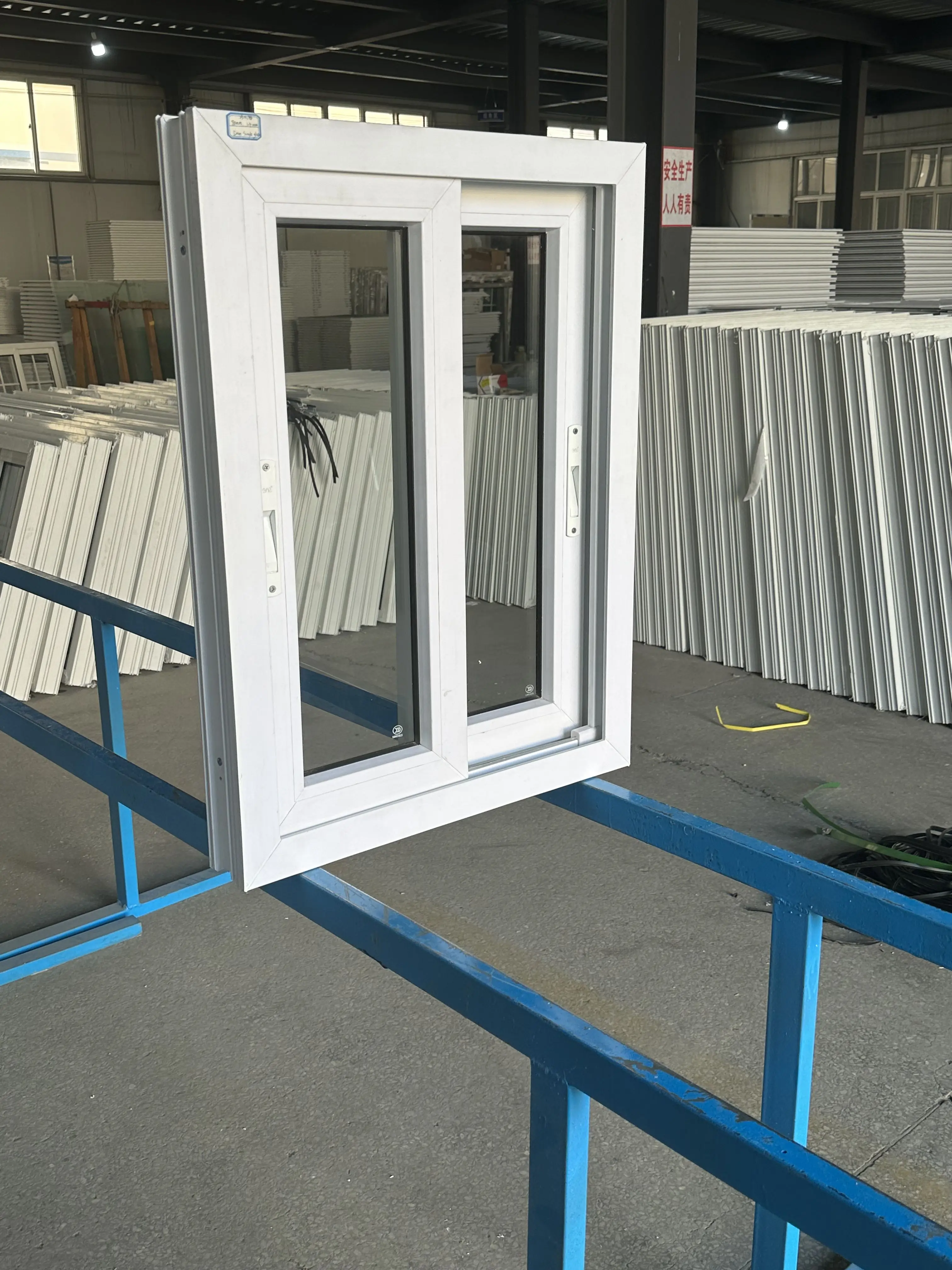 Restaurant Small Upvc Sliding  window  Customized Bathroom Narrow Frame Triple Glazed Sliding Windows