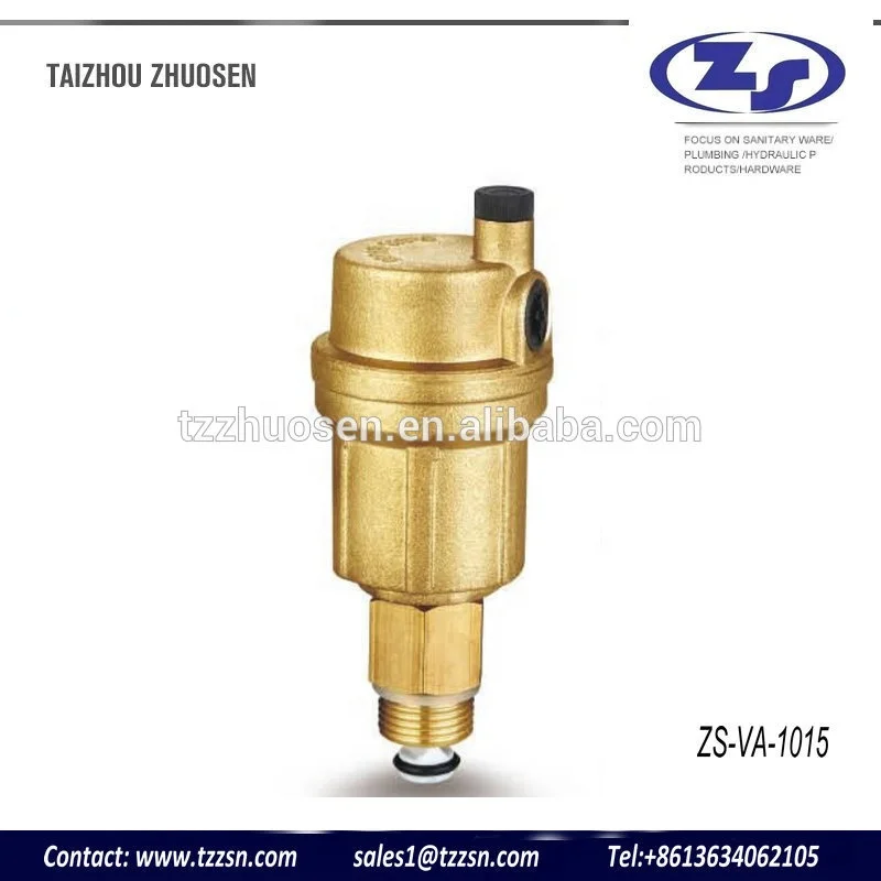 Brass automatic air vent valve