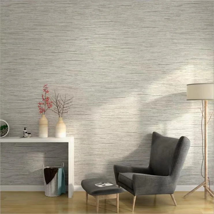 Modern Simple Nordic Pure Pigment Wallpaper Dark Texture Thick Non-woven Luxury Wallpaper For Livingroom Bedroom
