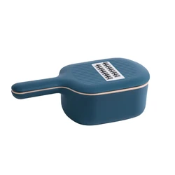 Пластиковая ручная терка для еды в упаковке, терка, ручные кухонные ломтики и кубики, Овощная Терка в упаковке, терка для сыра с контейнером