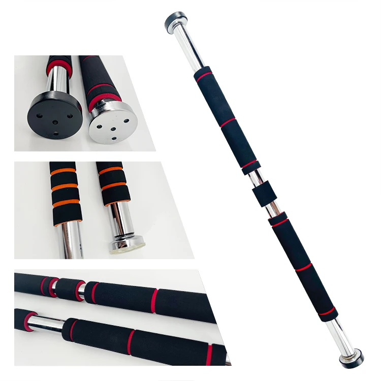 Wholesale High Quality Adjustable Door Home Fitness Equipment Round hole horizontal bar