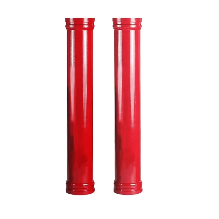 Processing Machine Diesel Engine with concrete culvert pipe