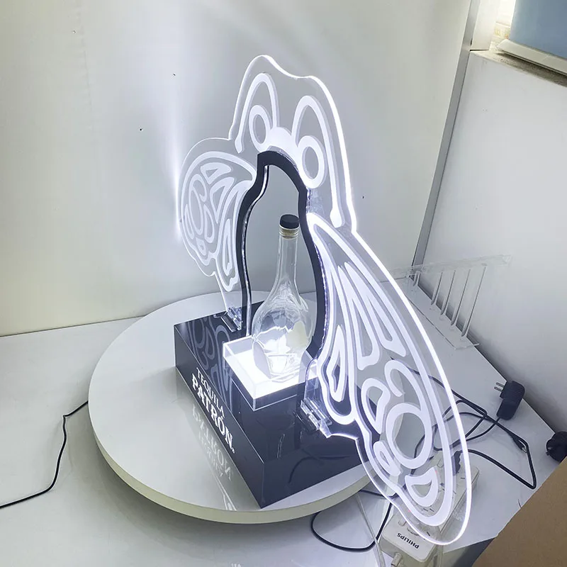 2021 Honeybee LED Bottle Glorifier Bottle Display presenter 1 bottle