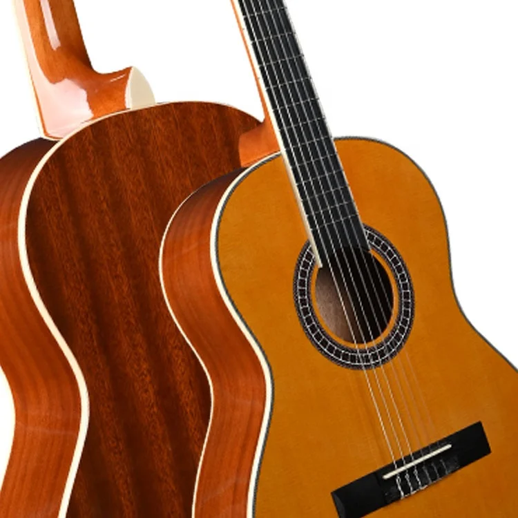 Best Price classical guitar 36 inch Spruce wood guitar for beginners students