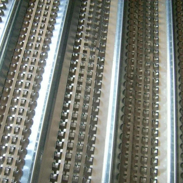 Construction Steel Mesh Flat Rib Galvanized Expanded Metal Lath  Hy-Ribbed Formwork